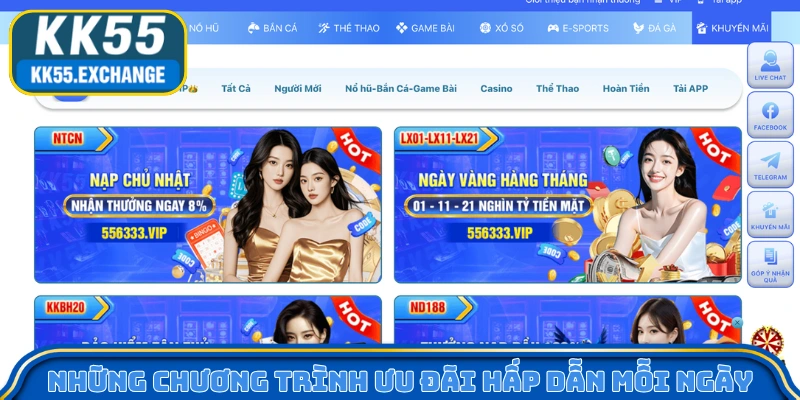 Những chương trình ưu đãi hấp dẫn mỗi ngày